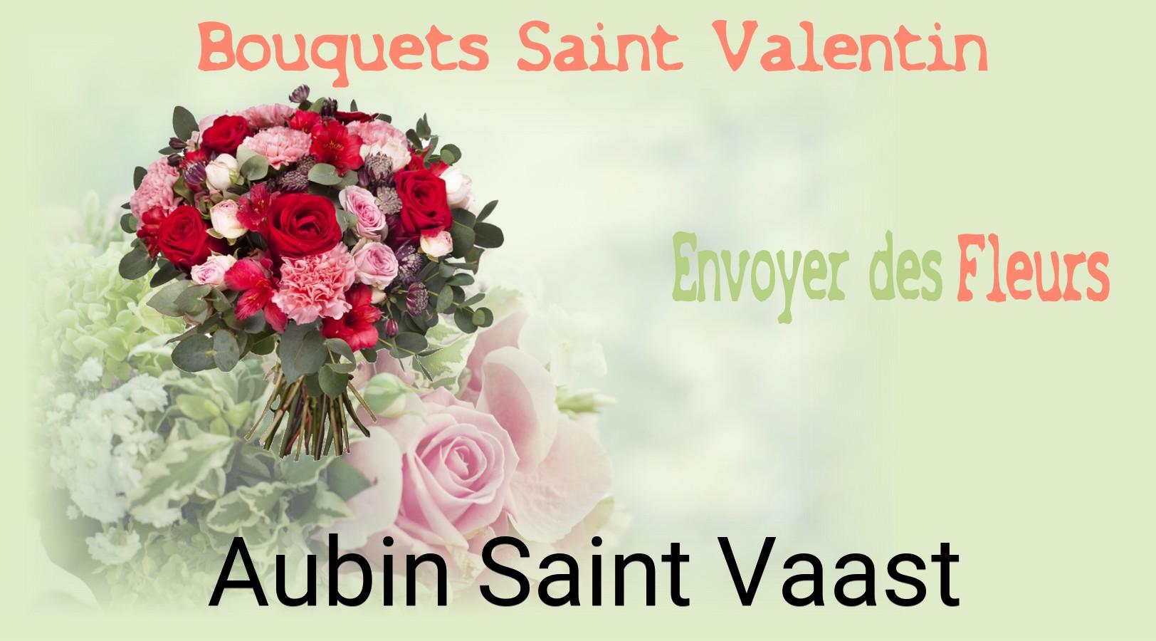 Roses de Saint-Valentin livrées à Aubin-Saint-Vaast
